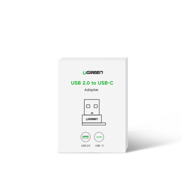 Adaptera adaptera ligzda ar USB-C spraudni USB melnā krāsā