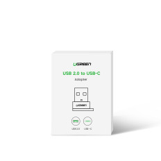 Adaptera adaptera ligzda ar USB-C spraudni USB melnā krāsā