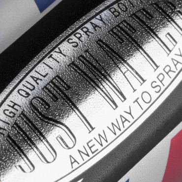 Barber sprayer silver barber a-12 300ml — close-up of the label