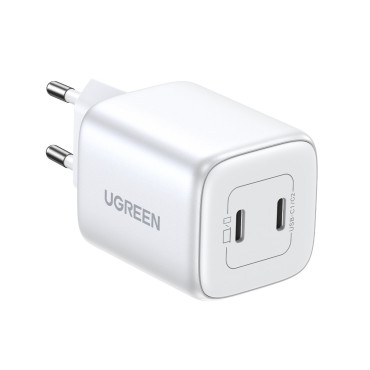 Greitas GAN 2X USB-C 45W QC PD WHITE