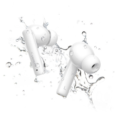 Fones de ouvido sem fio Bluetooth TWS ANC WS106 Hitune T3 Branco