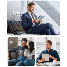 Greitas AC Codyer GAN 1X USB-C 30W PD Nexode mini balta