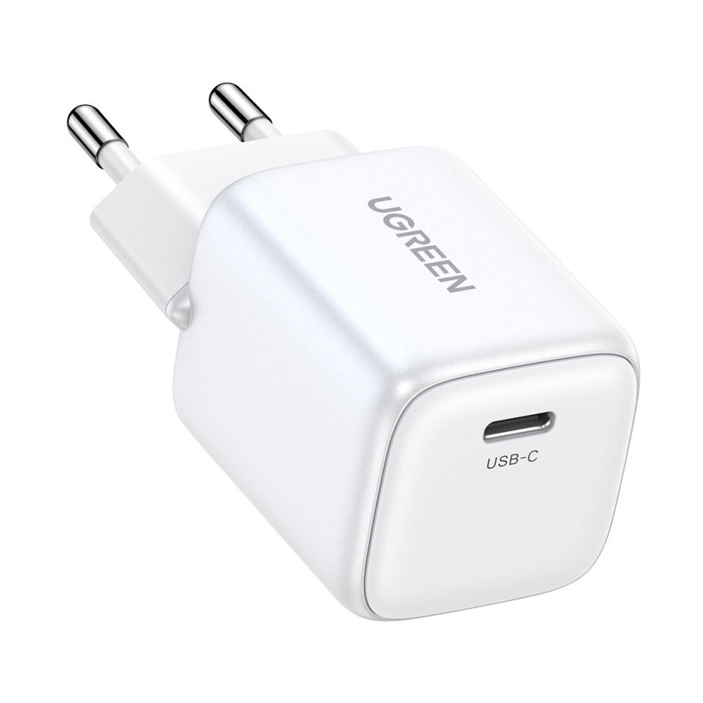 Fast Gan 1x USB-C 20W PD Nexode Mini White Koneen laturi