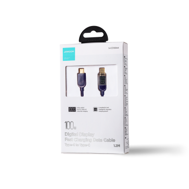 Cable USB-C cable for fast charging and data transfer 100w 1.2 m blue