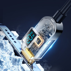 Kaabli kaabel iPhone USB-C - Lightning koos 20W 1,2 M Display