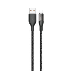 Καλώδιο για γρήγορο καλώδιο φόρτισης USB - Lightning 30w 1m γκρι