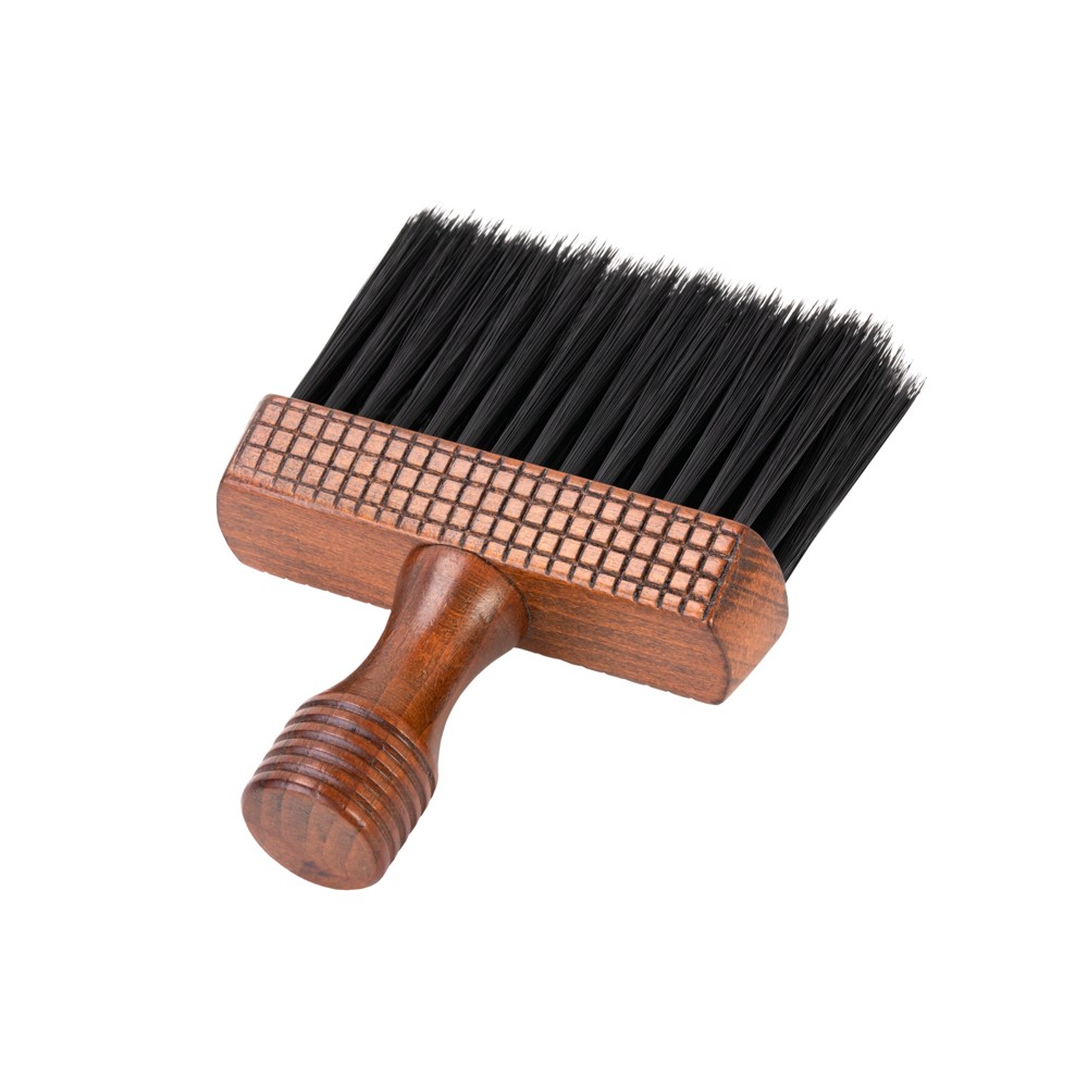 Brosse de barbier en poils de cou de porc