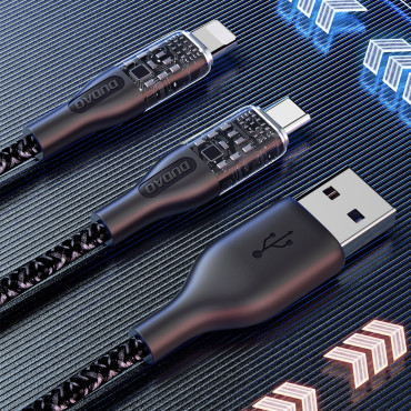 Kabel za hitro polnilni kabel USB - Lightning 30W 1M Gray