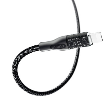 Kabel pro rychlé nabíjecí kabel USB - Lightning 30W 1m šedý