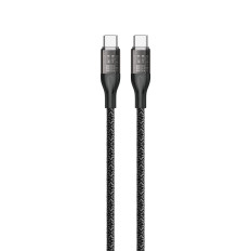Kabelkabel för snabb lastning USB-C 120W 1m Grå