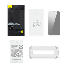 Karkaistu lasi iPhone 14 Pro koko näytöllä 0.3mm Anti vakooja suodatin
