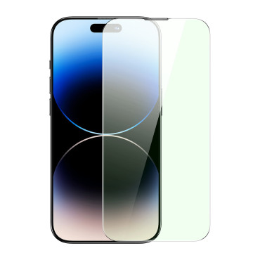 Härdat glas för iPhone 14 Pro Max för hela skärmen 0.3mm Anti blått ljus