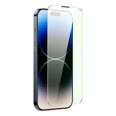 Härdat glas för iPhone 14 Pro Max för hela skärmen 0.3mm Anti blått ljus