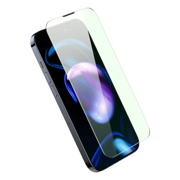 Gehard glas voor iPhone 14 Pro op het hele scherm 0.3mm Anti blauw licht