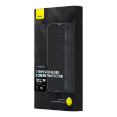 2x temperované sklo pre iPhone 14 Pro Max pre celú obrazovku s reproduktorom štítu 0.3mm