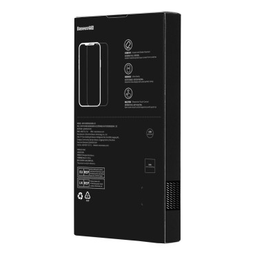 2x Hermated Glass för iPhone 14 Pro för hela skärmen med en högtalare sköld 0.3mm
