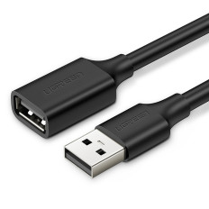 USB 2.0 480MB / s kabelforlengelseskabel 1.5m svart