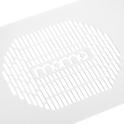 Aspirateur à poussière cassette intégré Momo professionnel J-02 blanc — gros plan surface