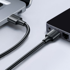 Fleksibel fleksibel kabel USB 2.0 480MB / s 3M svart kabel