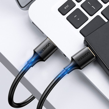 Fleksibel fleksibel kabel USB 2.0 480MB / s 3M svart kabel