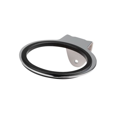 Porta phon da parete ACTIVESHOP q96 cromato — vista frontale
