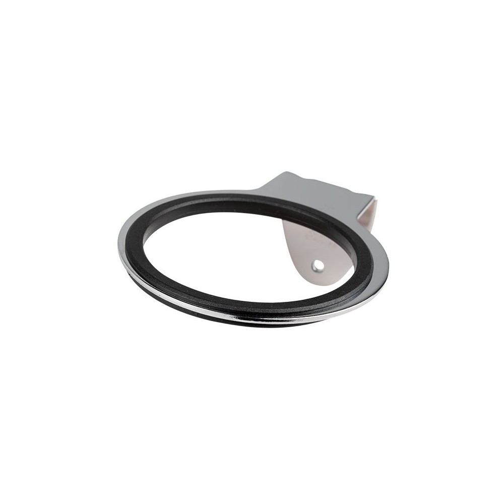 Porta phon da parete ACTIVESHOP q96 cromato — vista frontale