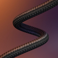 Câble audio de câble dans la fente USB-C - Mini Jack 3.5mm 1m gris