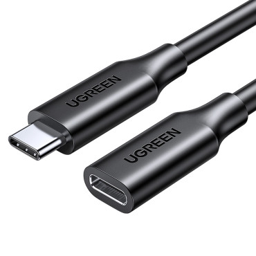 USB-C 100W 10GB / s 1m kabeļu kabeļu pagarinātājs