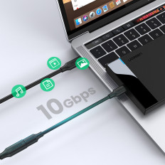 USB-C 100W 10GB / S 1M kabelkabelforlengelseskabel