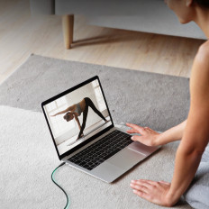 USB-C 100W 10Gb / s 1M kabel kabel kabelu prodlužovací kabel