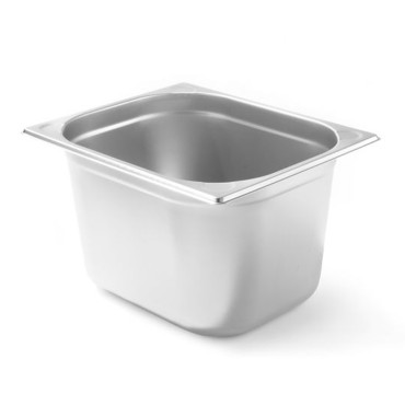Kontejner GN 1/2 jeklene kuhinjske linije visoke. 150 mm - Hendi 806340