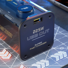 Powerbank K16Pro 20000mAH USB-A USB-C 22.5W PD černá