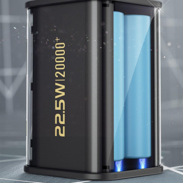 PowerBank K16Pro 20000mAh USB-A USB-C 22.5W PD Juoda