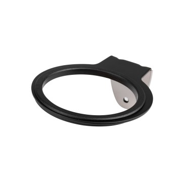 Soporte de pared para secador de pelo Q97 negro