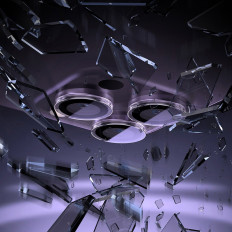 Beschermend glas op de iPhone 12 Pro Max-cameras