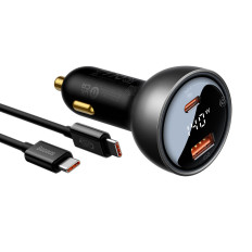 USB USB-C AUTOMATICKEJ KARTY PD3.1 140W + USB-C 1M kábla čierna