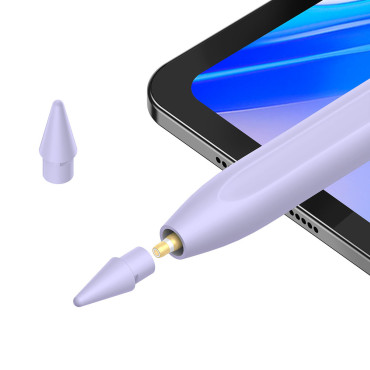 Aktīvā Stylus irbuli iPad vienmērīgu rakstīšanu 2 SXBC060105 Purple