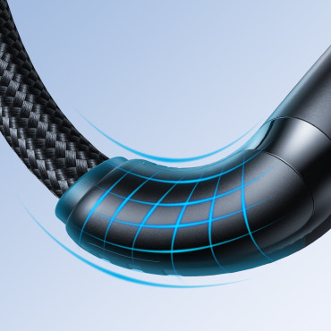 Dauerhaftes Kabel für iPhone Surpass Series USB-C - Blitz 20W 0.25m Schwarz