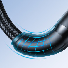 Dauerhaftes Kabel für iPhone Surpass Series USB-C - Blitz 20W 0.25m Schwarz