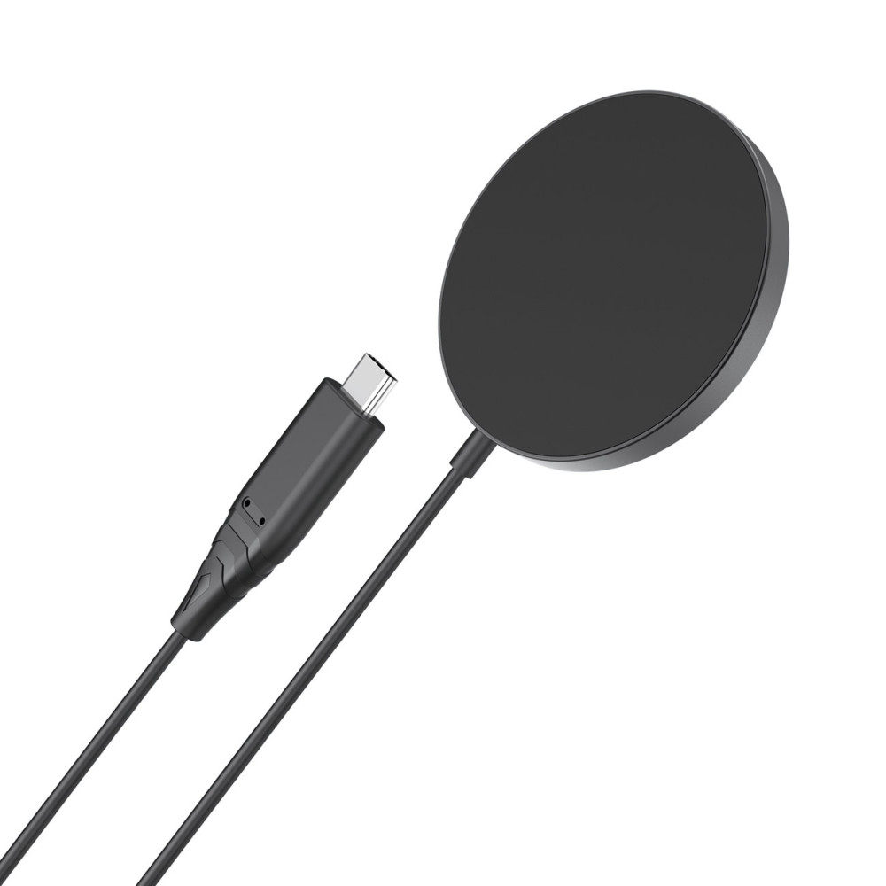 Induktivni magnetni polnilnik za iPhone 15W Magsafe Black