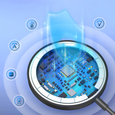 Induktiv magnetisk lader for iPhone 15W Magsafe Black