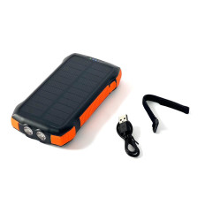 Powerbank Solar Solar Induktion 20000mAh PD QC Qi Orange