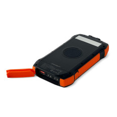 Indução solar solar de powerbank 20000mah PD QC Qi Orange