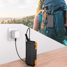 Powerbank Solar Solar Induction 20000mAh PD QC Qi Orange
