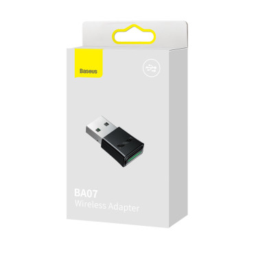Adapteranslutningssändare Bluetooth 5.3 USB-intervall 20M svart