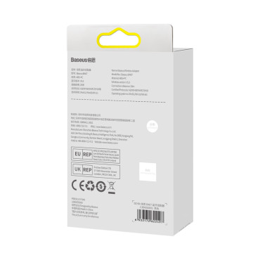 Adapter csatlakozó távadó Bluetooth 5.3 USB tartomány 20m fekete