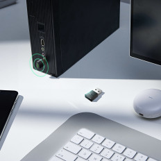 Adapteranslutningssändare Bluetooth 5.3 USB-intervall 20M svart