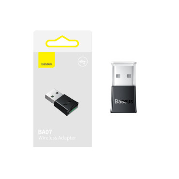 Adapter-liitinlähetin Bluetooth 5.3 USB-alue 20m musta