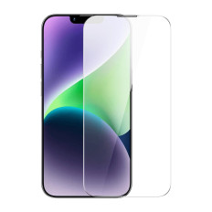 Grūdintas stiklas iPhone 14 Plus / 13 Pro Max su garsiakalbio skydu 0.4mm Rinkinys