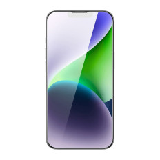 Grūdintas stiklas iPhone 14 Plus / 13 Pro Max su garsiakalbio skydu 0.4mm Rinkinys